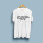 customizaion details T-Shirt