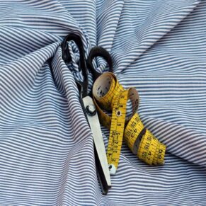 Unstitched Yarn Dyed Striped Fabric