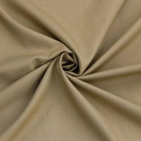 Khaki Color Solid Trouser Fabric