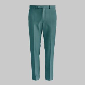 Aqua Green Solid Suiting Fabric