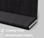 Unstitched 100% Cotton Black 19 OZ Denim Fabric