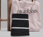 Unstitched 100% Cotton Black 19 OZ Denim Fabric