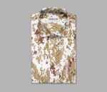 Beige Camouflage Print Fabric
