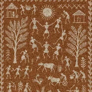 Indian Folk Warli Art 