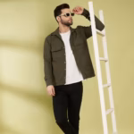 Buy Olive shacket online