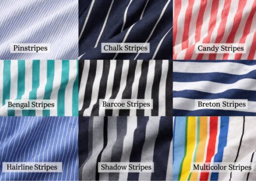 types of stripes