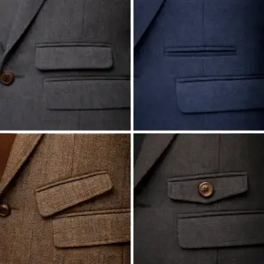 Different types of ticket Pockets